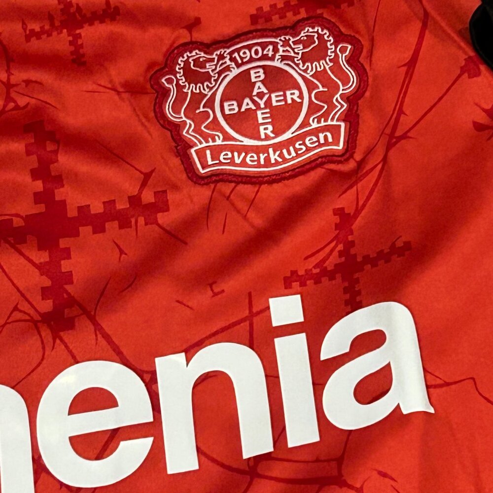GERMANY Bundesliga BAYER 04 LEVERKUSEN Men's JERSEY Sz M,L,XL,2XL By Castore - Picture 2 of 6